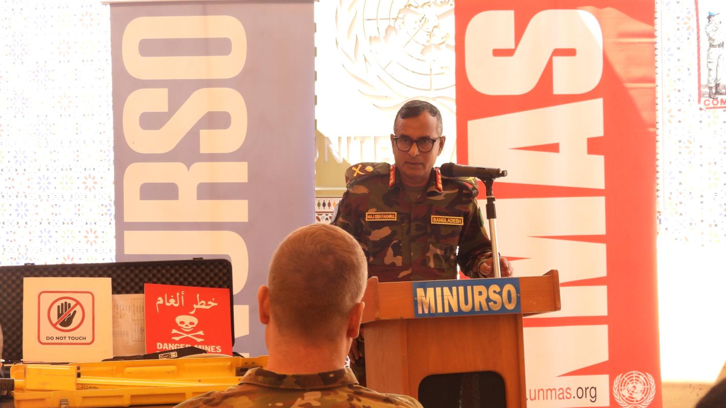MINURSO celebrates Mine Action Day