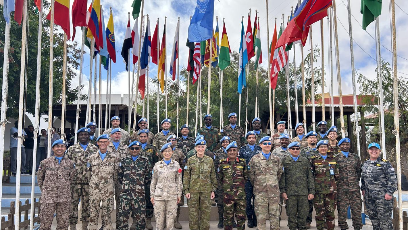 the UN Acting Military Advisor (A/MILAD) Lieutenant General Cheryl Pearce paid a two-day visit to MINURSO