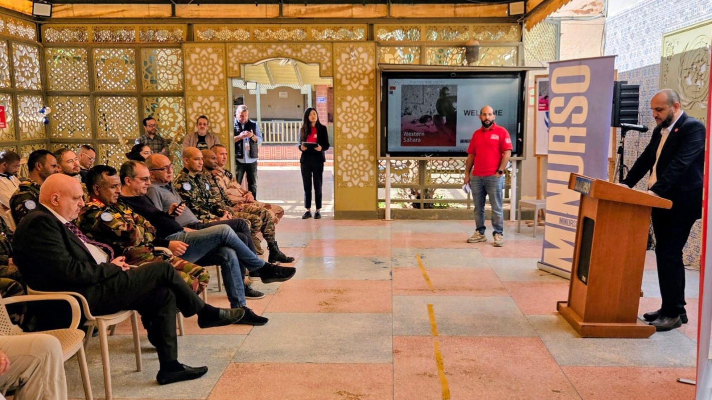 MINURSO COMMEMORATES THE INTERNATIONAL DAY FOR MINE AWARENESS AND ASSISTANCE IN MINE ACTION