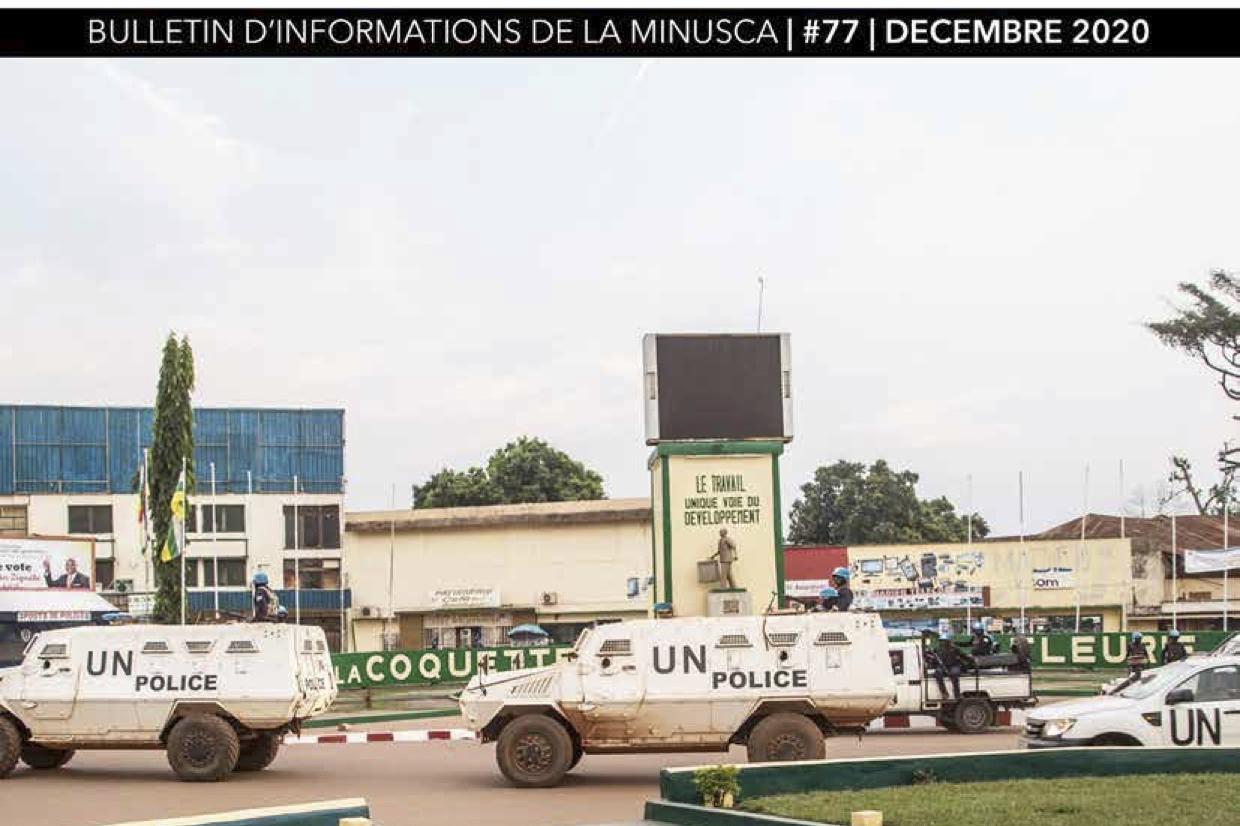 Couverture du bulletin d'information.