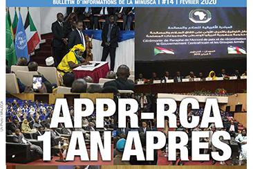 Couverture du bulletin d'information.